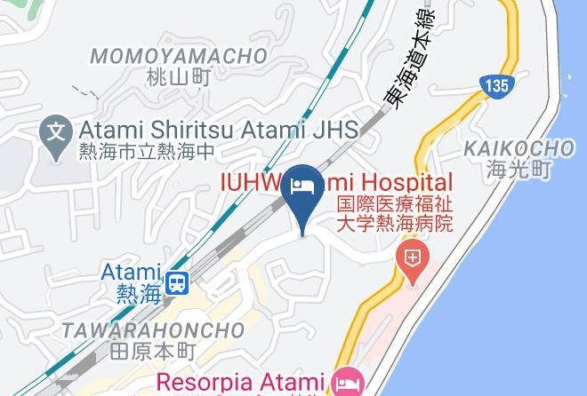 Atami City - Toyoko Inn Atami Ekimae Maps