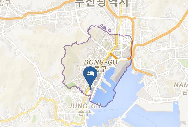 Donggu - Toyoko Inn Busan Station 1 Maps