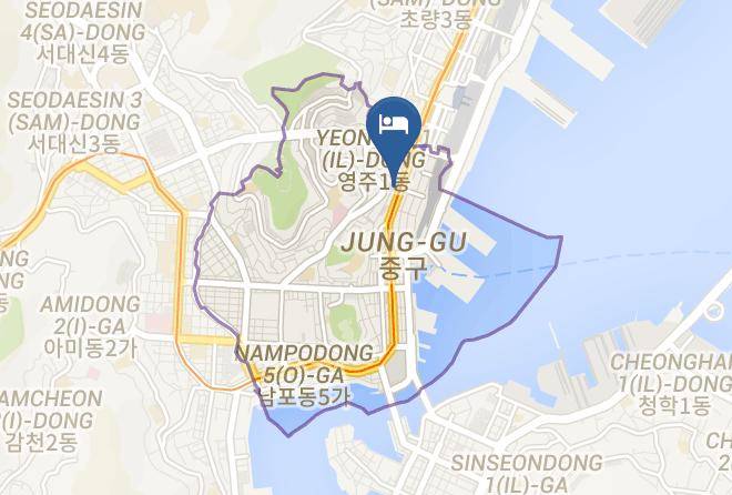 Junggu - Toyoko Inn Busan Stn 2 Maps