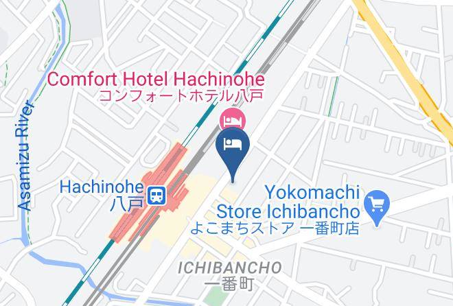 Toyoko Inn Hachinohe Ekimae Map
