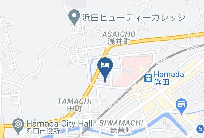 Hamada City - Toyoko Inn Hamada Eki Kita Guchi Maps