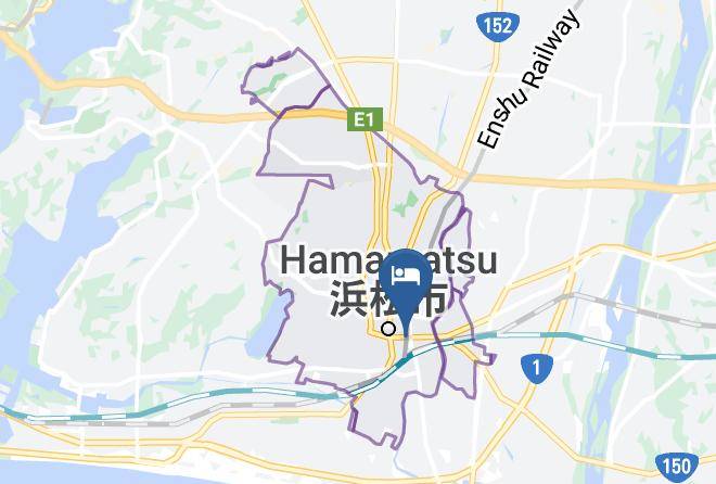 Hamamatsu City Naka Ward - Toyoko Inn Hamamatsu Station North Entrance Maps