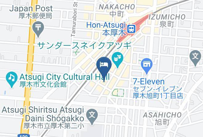 Toyoko Inn Honatsugiekiminamiguchi Map