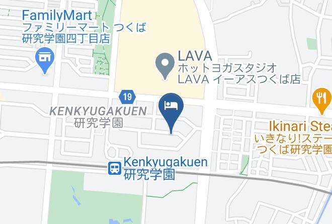 Tsukuba City - Toyoko Inn Maps