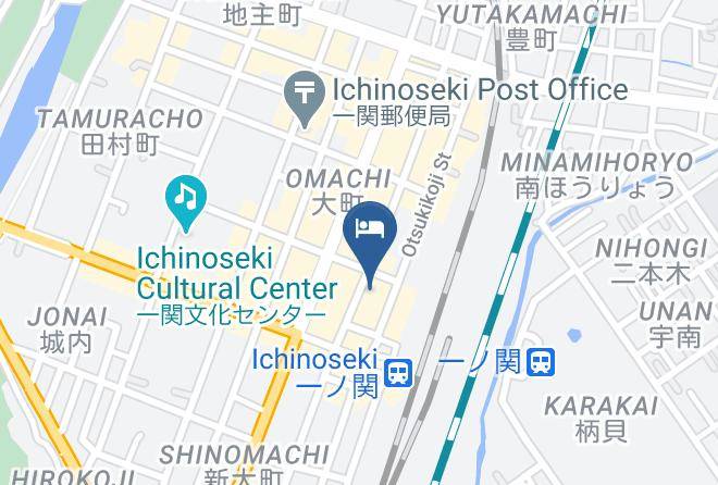 Ichinoseki City - Toyoko Inn Ichinoseki Ekimae Maps