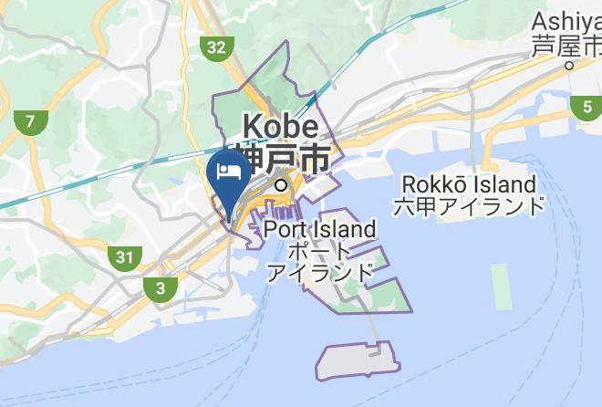Kobe City Chuo Ward - Toyoko Inn Jr Kobe Station North Maps