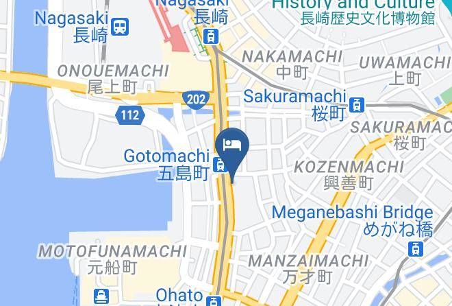 Nagasaki City - Toyoko Inn Nagasaki Ekimae Maps