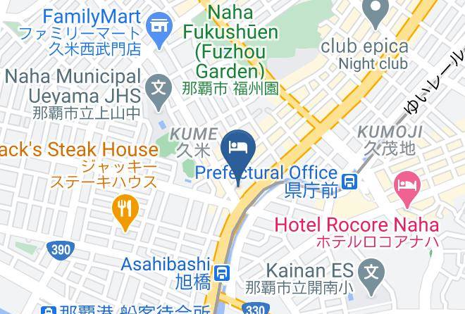 Naha City - Toyoko Inn Naha Asahibashi Station Maps