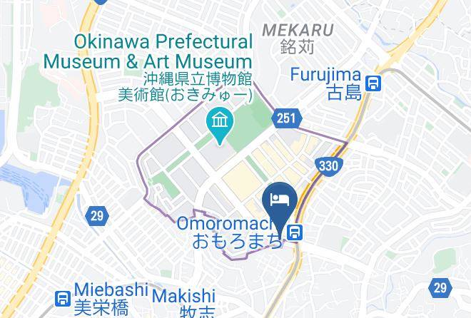 Naha City - Toyoko Inn Nahaomoromachi Ekimae Maps