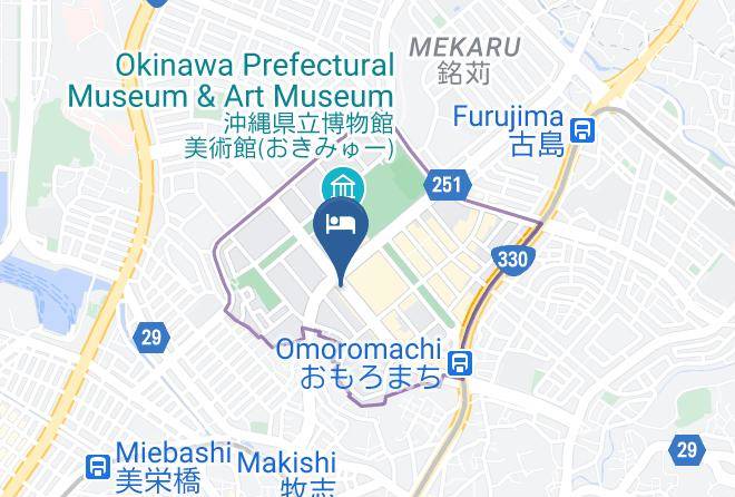 Naha City - Toyoko Inn Naha Shintoshin Omoromachi Maps