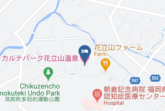 Chikuzen Townasakura District - Toyoko Inn Nishitetsu Kurume Station East Exit Maps