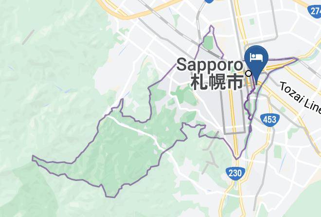 Toyoko Inn Sapporo Susukino Minami Map