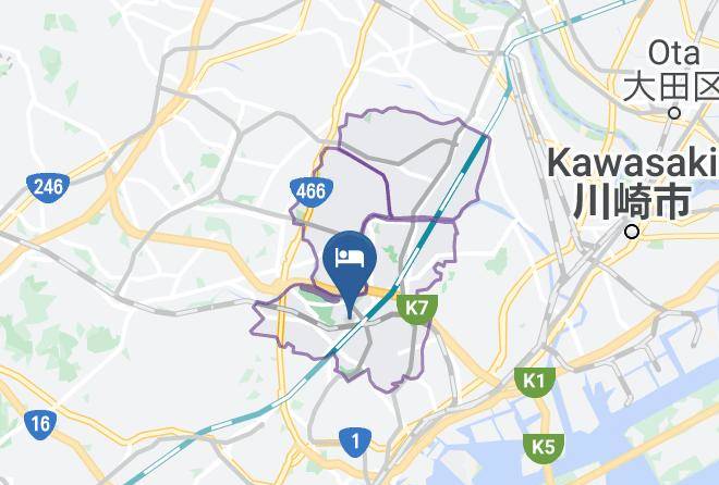 Yokohama City Kohoku Ward - Toyoko Inn Shinyokohama Ekimae Honkan Maps