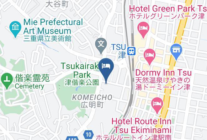 Toyoko Inn Tsuekinishiguchi Map