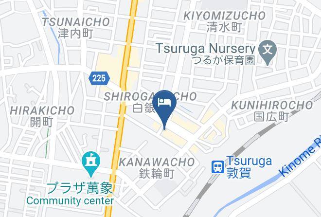 Toyoko Inn Tsuruga Station Map