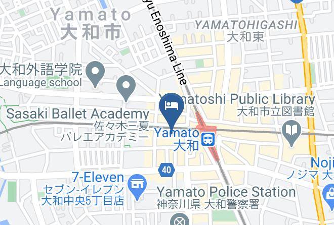 Yamato City - Toyoko Inn Yamato Ekimae Maps