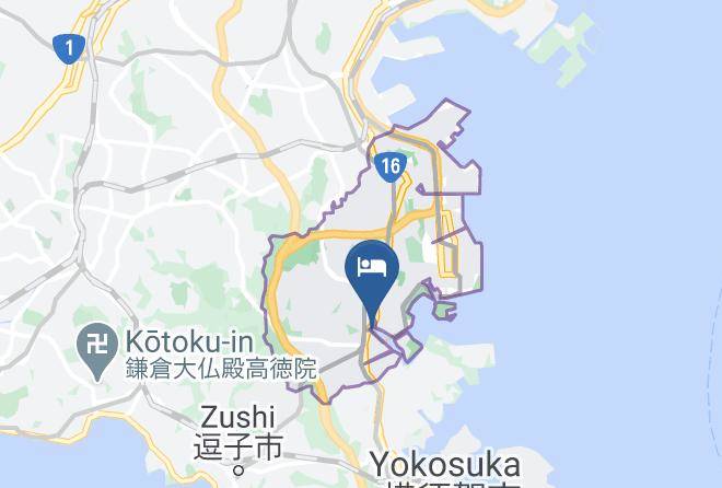 Toyoko Inn Yokohama Kannai Map