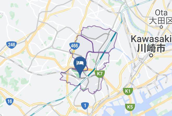 Yokohama City Kohoku Ward - Toyoko Inn Yokohama Nishiguchi Maps
