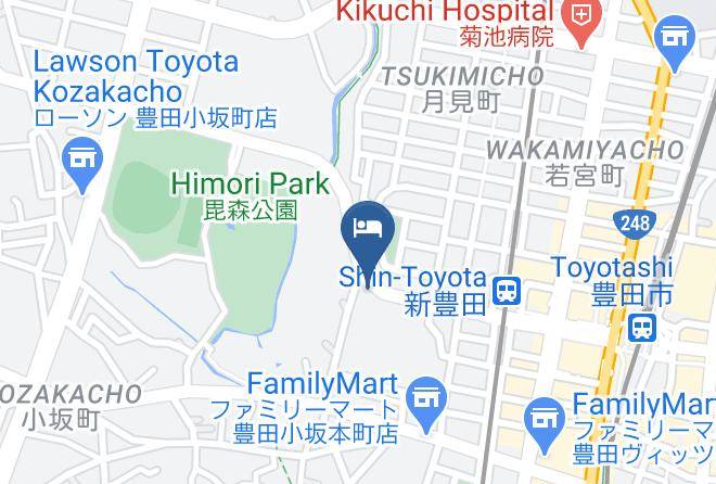 Toyota City - Toyota Park Side Hotel Maps