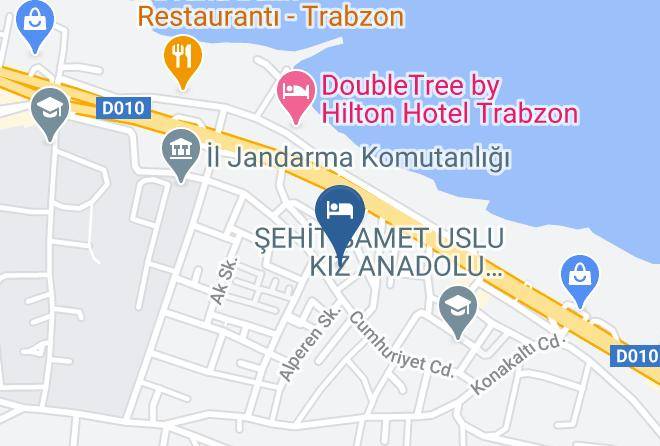 Trabzon Grand Suites Map