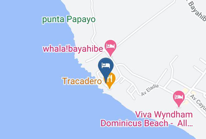 San Rafael Del Yuma - Tracadero Beach Resort Maps