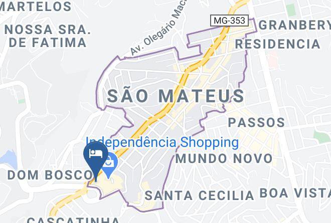 Juiz De Fora - Trade Hotel Jf Maps