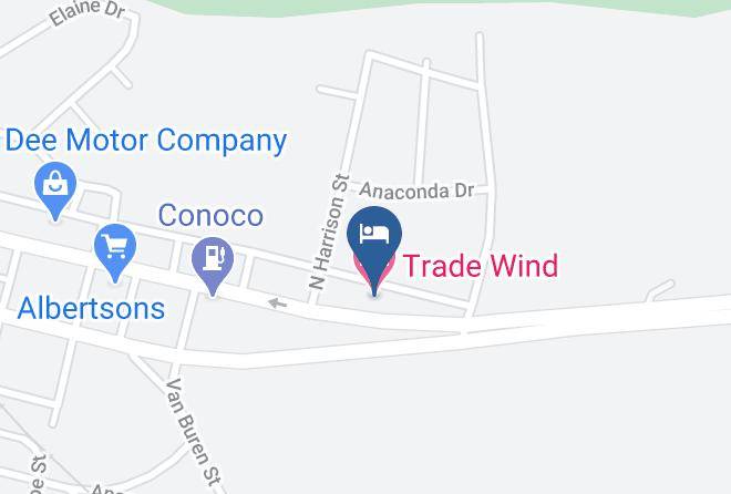 Deer Lodge - Trade Wind Motel Maps