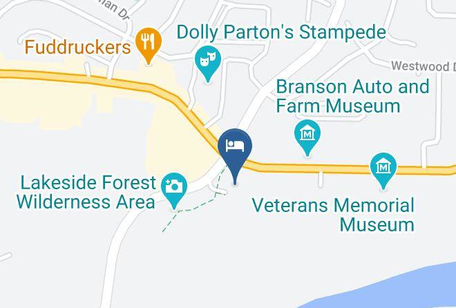 Taney - Red Lion Inn & Suites Branson Maps
