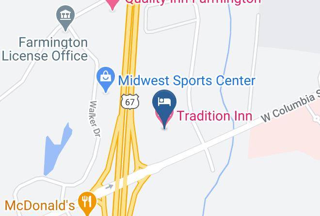 St Francois - SureStay Plus Hotel By Best Western Maps