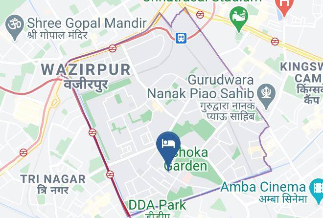 New Delhi - Traditional Inn Maps