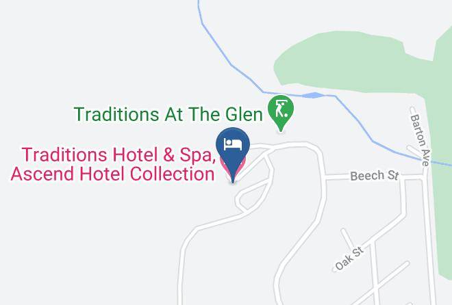 Traditions Hotel & Spa Ascend Hotel Collection Map