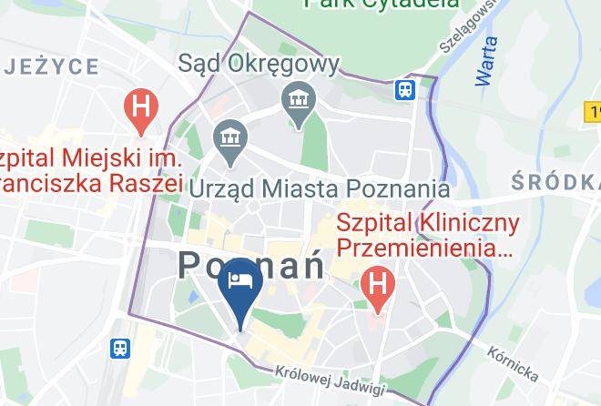 Poznan - Traffic Hotel Maps