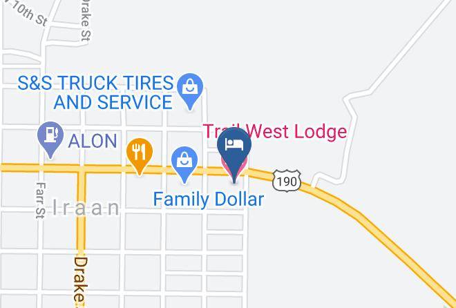 Pecos - Trail West Lodge Maps