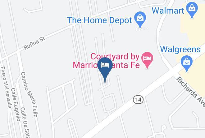 Santa Fe - Trailer Ranch Rv Resort Maps