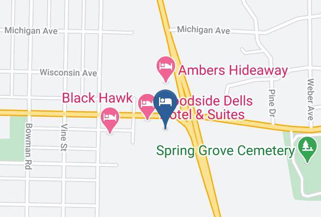 Columbia - Trails End Motel Maps