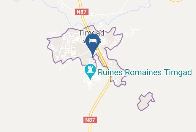 Batna - Trajan Hotel Maps