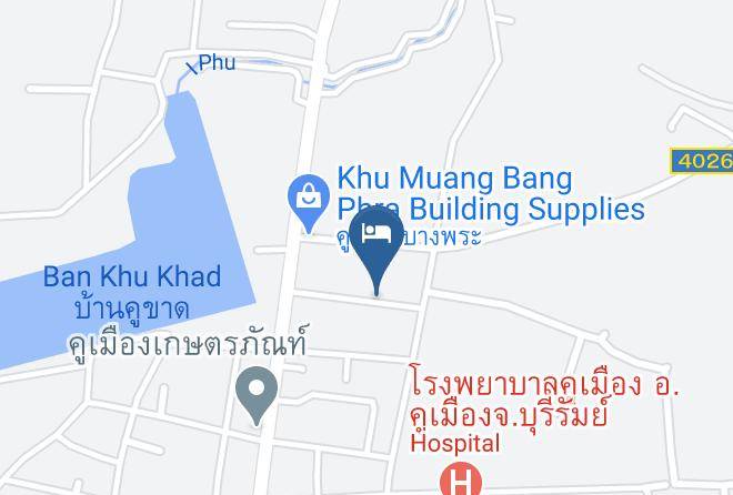 Amphoe Khu Mueang - Trakoon Tor Resort Maps