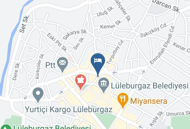 Trakya Grand Hotel Map