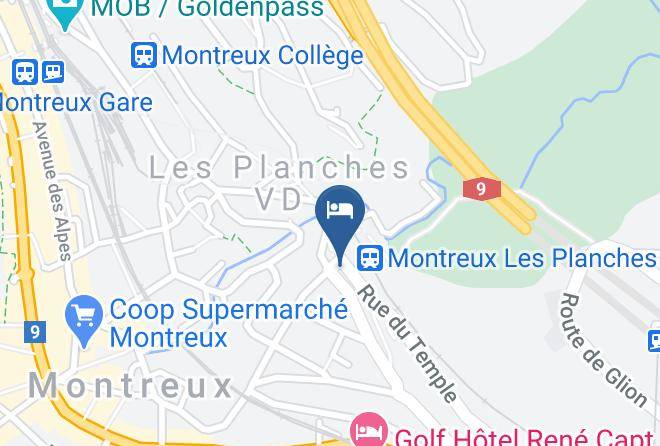 Pays D Enhaut - Tralala Hotel Montreux Maps