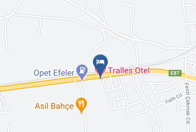 Aydin Efeler - Tralles Otel Maps