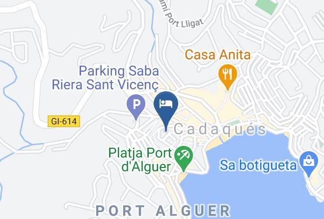 Girona - Tramuntana Hotel Maps