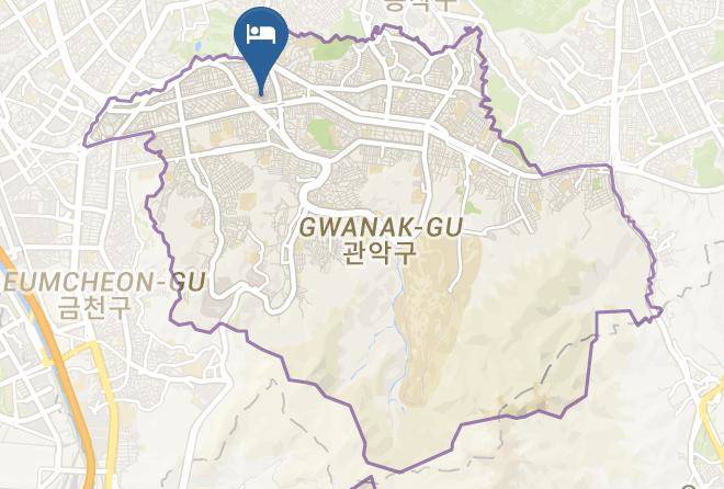 Gwanakgu - Trang Blue Hotel Maps