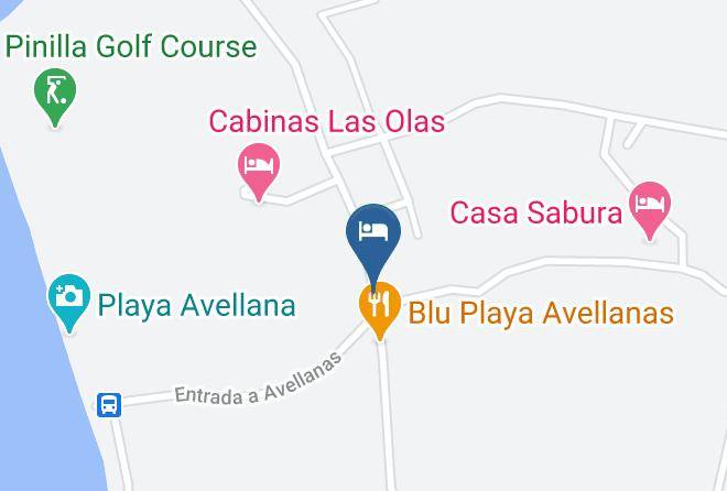 Santa Cruz - Tranqui Funkey Surf & Yoga Maps