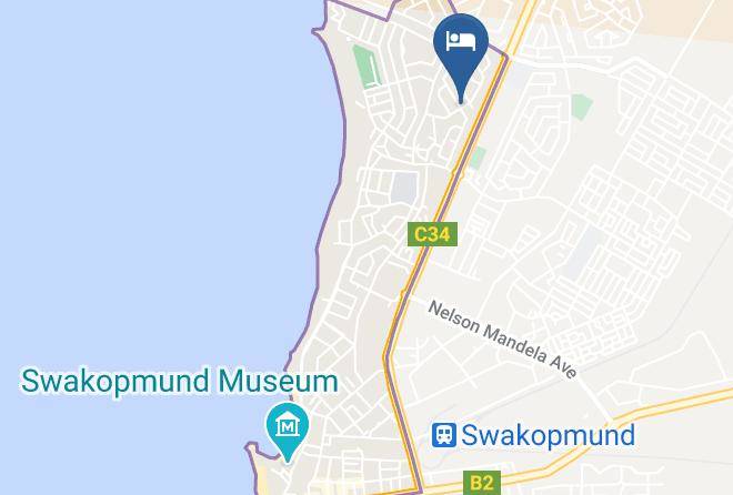 Swakopmund - Tranquil0 Guest H0use Swak0pmund Maps