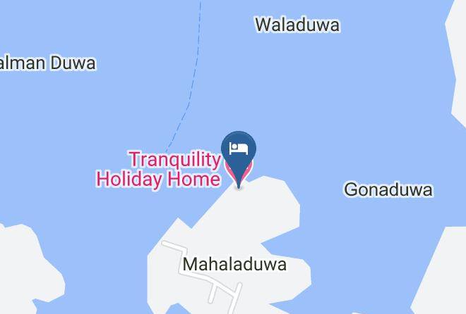 Galle - Tranquility Holiday Home Maps