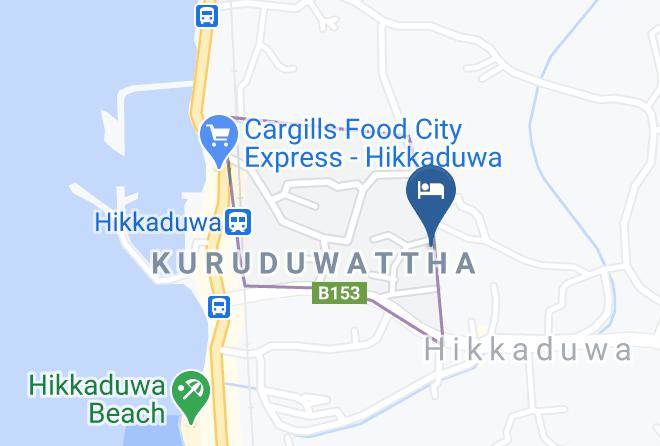 Tranquillity Guest Hikkaduwa Map