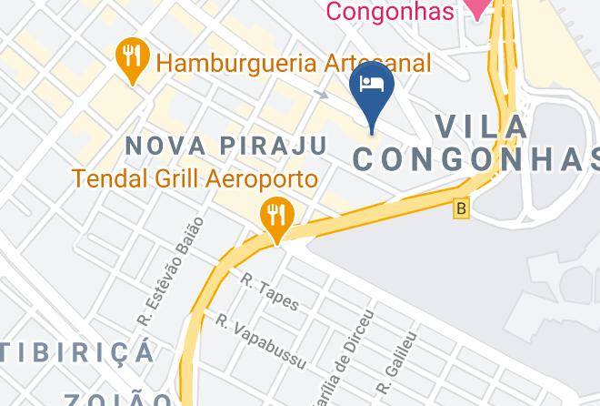 Sao Paulo Campo Belo - Transamerica Executive Congonhas Maps