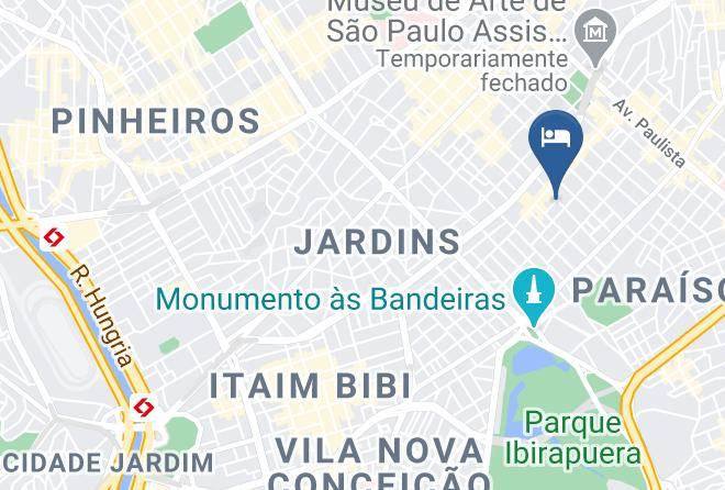 Sao Paulo Jardim Paulista - Transamerica Executive Jardins Maps