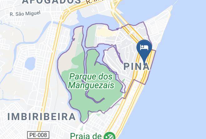 Transamerica Prestige Beach Class Boa Viagem Map