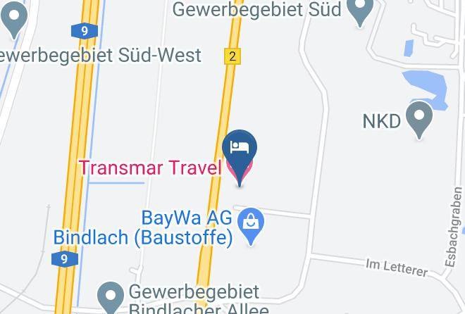 Bayreuth - Transmar Travel Hotel Maps